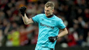 Hradecky  Bayer 04 Leverkusen v Royale Union Saint-Gilloise: Quarterfinal First Leg - UEFA Europa League