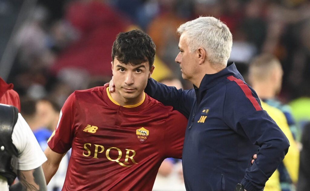 Missori Mourinho AS Roma v FC Internazionale - Serie A