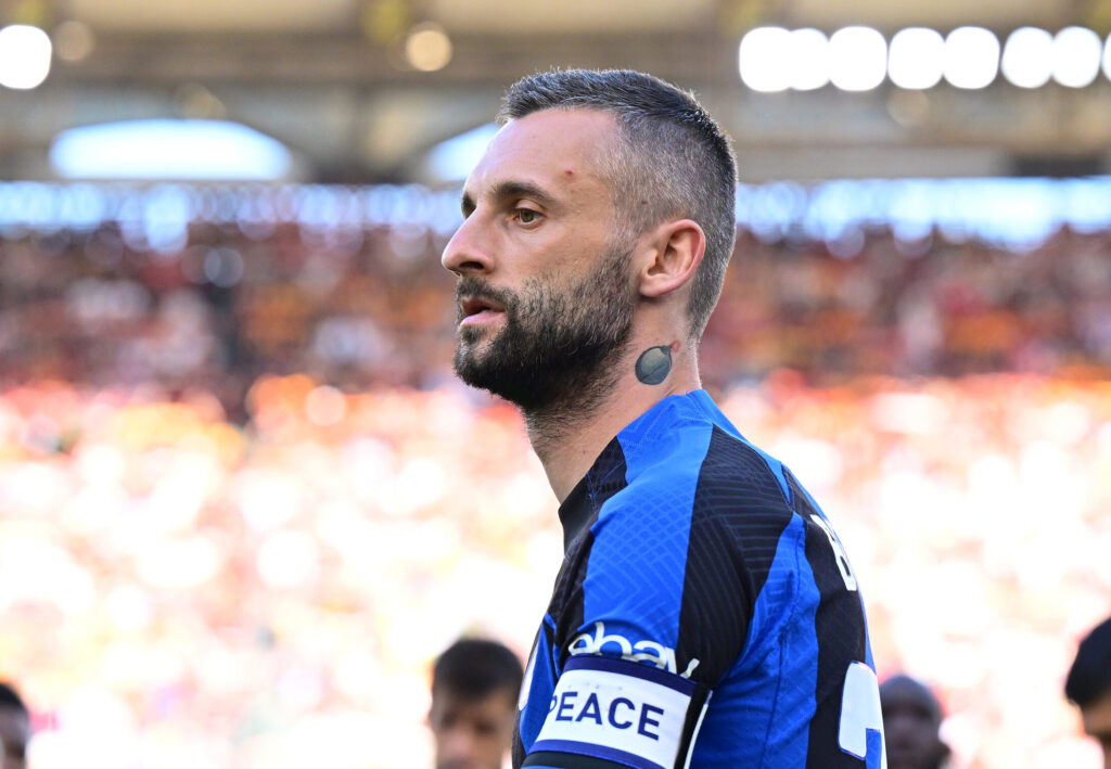 Brozovic AS Roma v FC Internazionale - Serie A