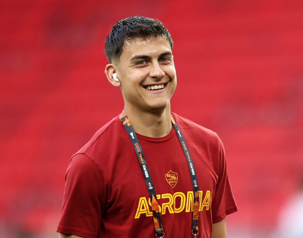 Dybala AS Roma Training Session And Press Conference - UEFA Europa League Final 2022/23