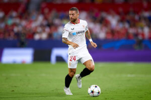 Papu Gomez Sevilla FC v Manchester City: Group G - UEFA Champions League