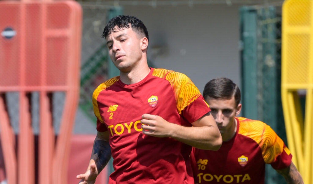 Missori AS Roma Training Session And Press Conference