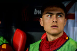 Dybala Bayer 04 Leverkusen v AS Roma: Semi-Final Second Leg - UEFA Europa League