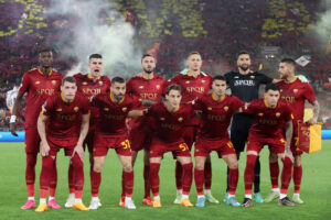 Squadra AS Roma v Bayer 04 Leverkusen: Semi-Final First Leg - UEFA Europa League