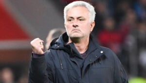 Mourinho Bayer 04 Leverkusen v AS Roma: Semi-Final Second Leg - UEFA Europa League