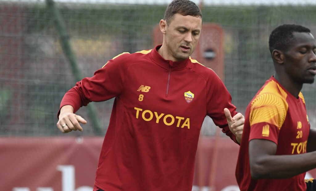 Matic AS Roma Training Session