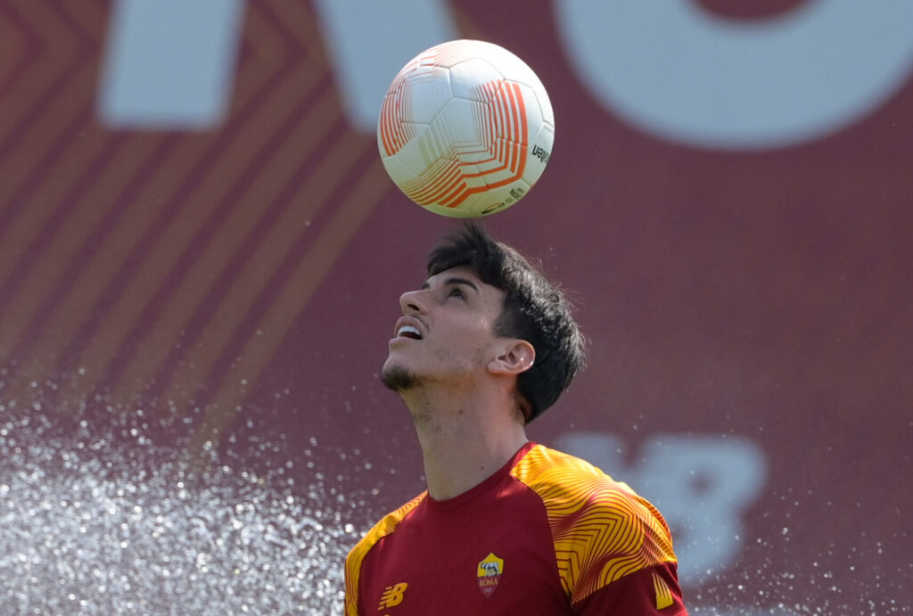 Ibanez AS Roma Training Session And Press Conference