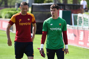 AS Roma Training Session matic svilar