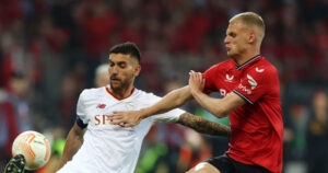 Bakker Pellegrini Bayer 04 Leverkusen v AS Roma: Semi-Final Second Leg - UEFA Europa League