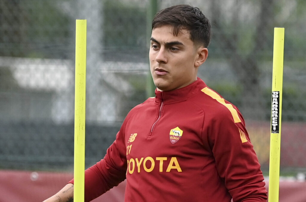 Dybala AS Roma Training Session