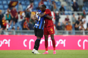 Abraham Lukaku AS Roma v FC Internazionale - Serie A