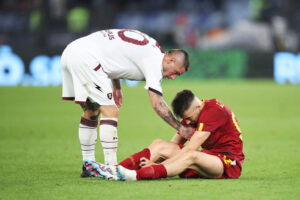 Mazzocchi El Shaarawy AS Roma v Salernitana - Serie A