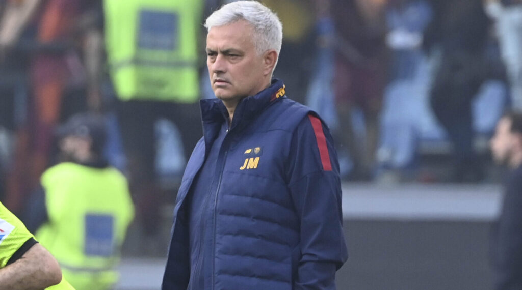 Mourinho AS Roma v Salernitana - Serie A