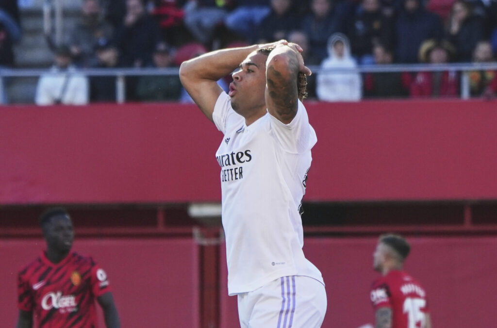 mariano diaz RCD Mallorca v Real Madrid CF - LaLiga Santander