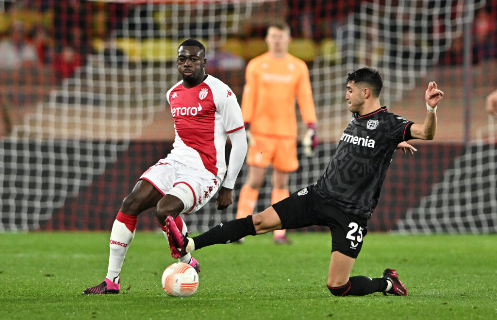 fofana AS Monaco v Bayer 04 Leverkusen: Knockout Round Play-Off Leg Two - UEFA Europa League