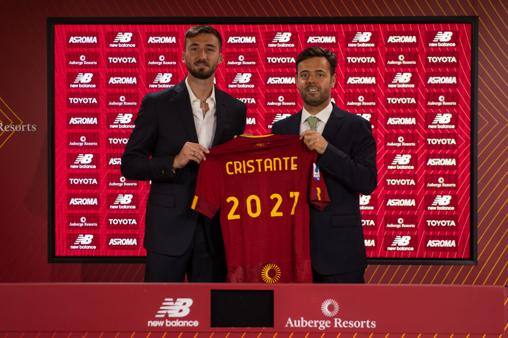 Bryan Cristante Renews Contract With AS Roma Until 2027