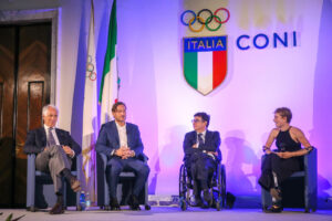 Bebe Vio Totti Milano - Cortina 2026 Olympic Games Press Conference