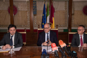 AS Roma Meet Rome Mayor Roberto Gualtieri