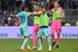 Ngonge Spezia v Hellas Verona - Relegation Play-off