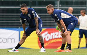 frattesi pellegrini Italy Training Session &amp; Press Conference