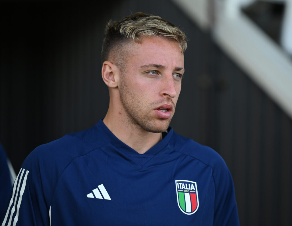 frattesi Italy Training Session And Press Conference - UEFA Nations League 2022/23 Third Place Match