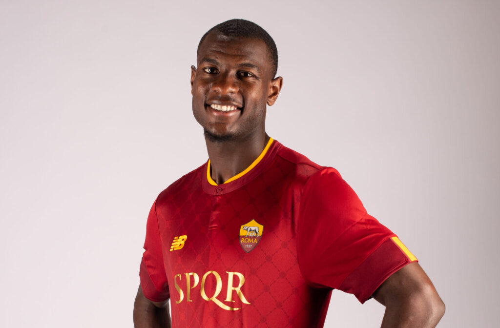 Ndicka AS Roma Unveil New Signing Evan Ndicka
