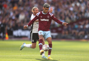 Scamacca West Ham United v Fulham FC - Premier League
