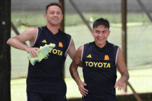 dybala matic AS Roma Training Session