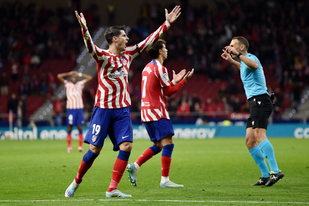morata Atletico de Madrid v Elche CF - LaLiga Santander