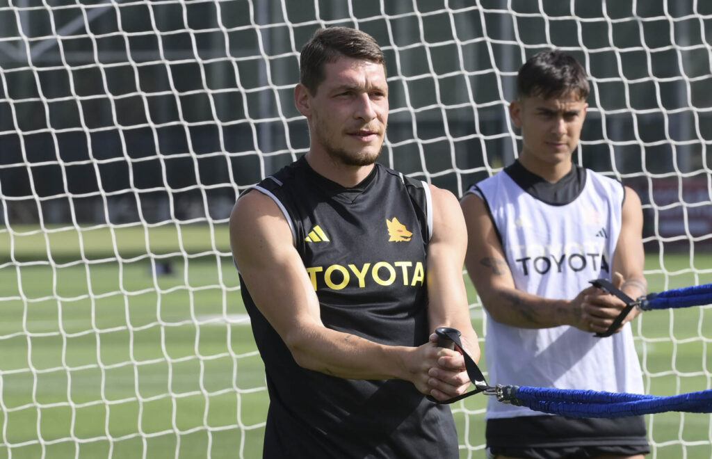 AS Roma Training Session belotti
