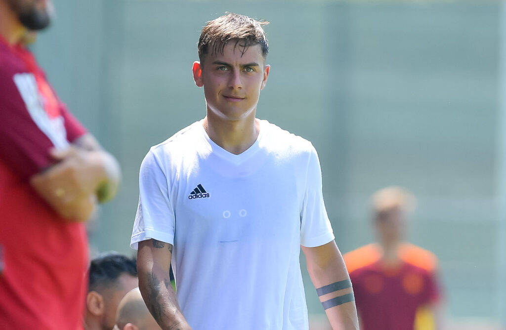 dybala AS Roma Training Session