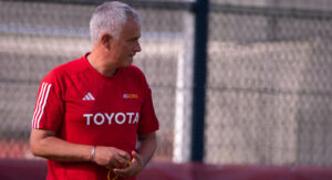 mourinho AS Roma Training Session