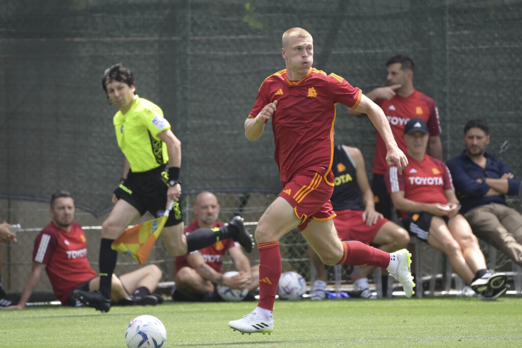 Kristensen AS Roma v Latina - Pre-season Friendly