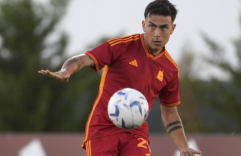 Dybala AS Roma v Estrela Amadora - Pre-Season Friendly