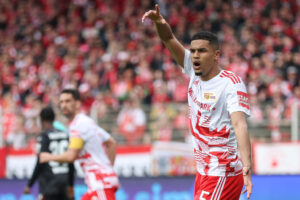 doekhi 1. FC Union Berlin v Bayer 04 Leverkusen - Bundesliga