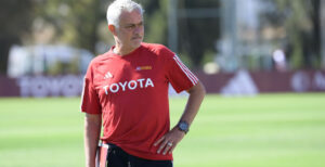 Mourinho As Roma Training Session