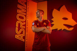 kristensen AS Roma Unveil New Signing Rasmus Kristensen