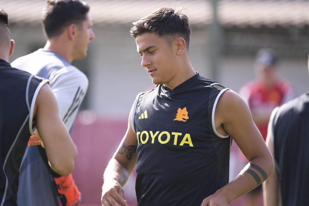 dybala AS Roma Training Session