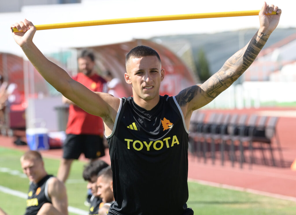 Pagano As Roma Training Session
