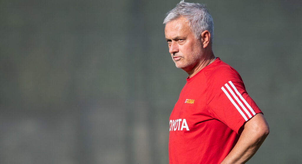Mourinho AS Roma Training Session