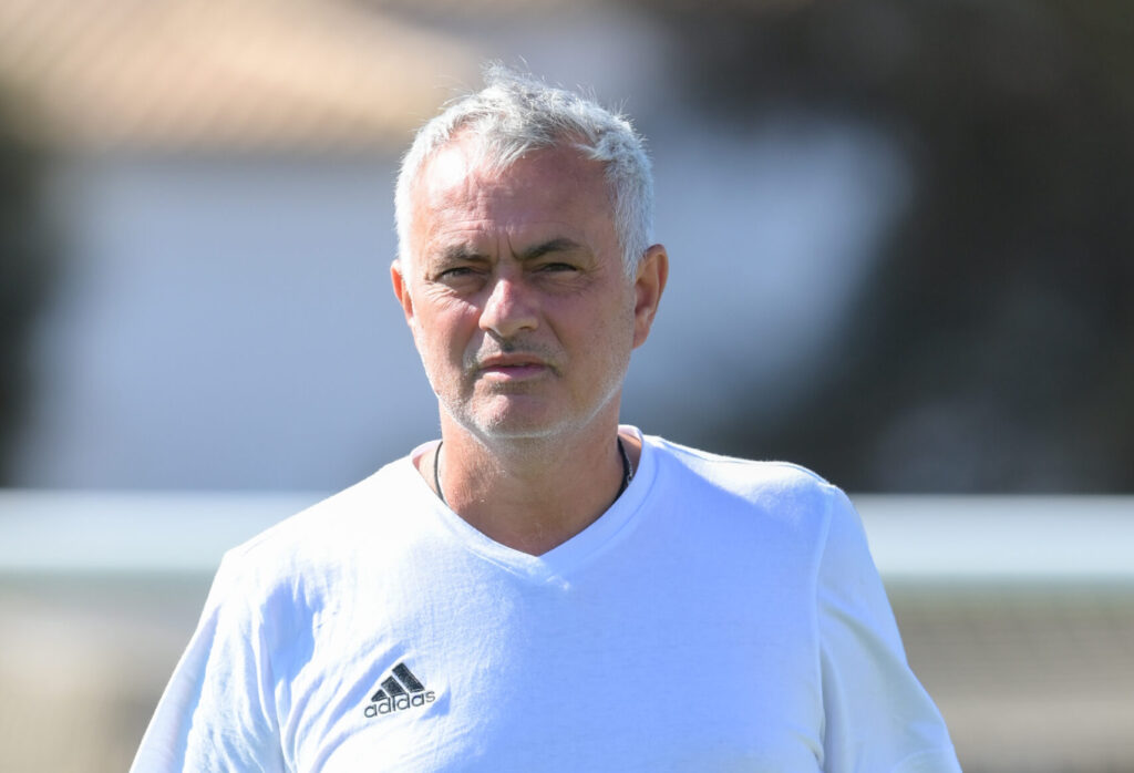 Mourinho As Roma Training Session