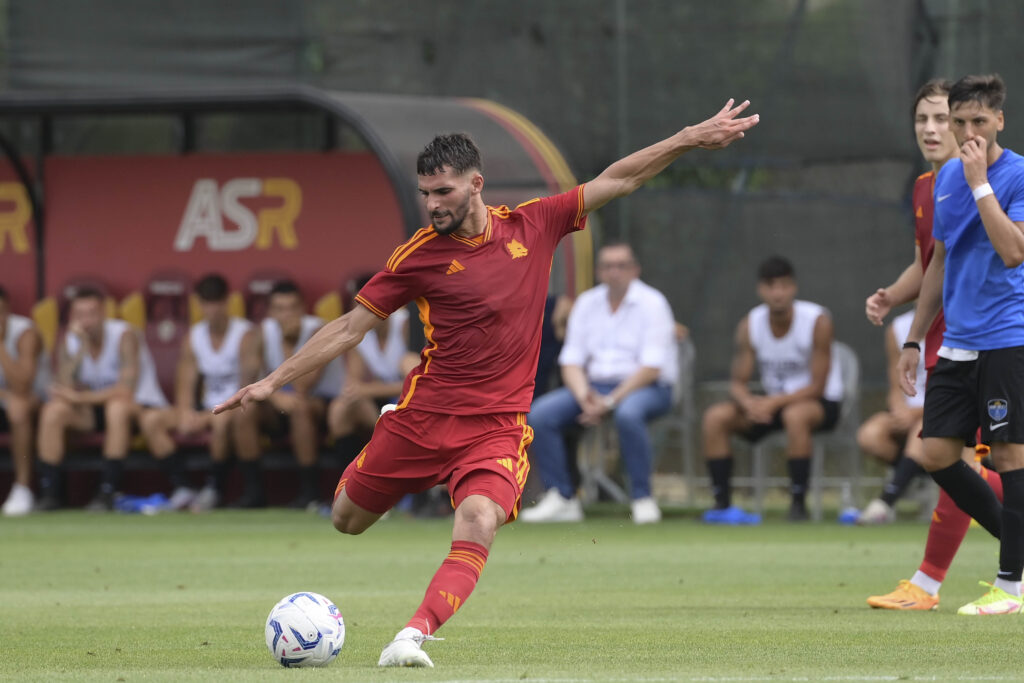 aouar AS Roma v Latina - Pre-season Friendly