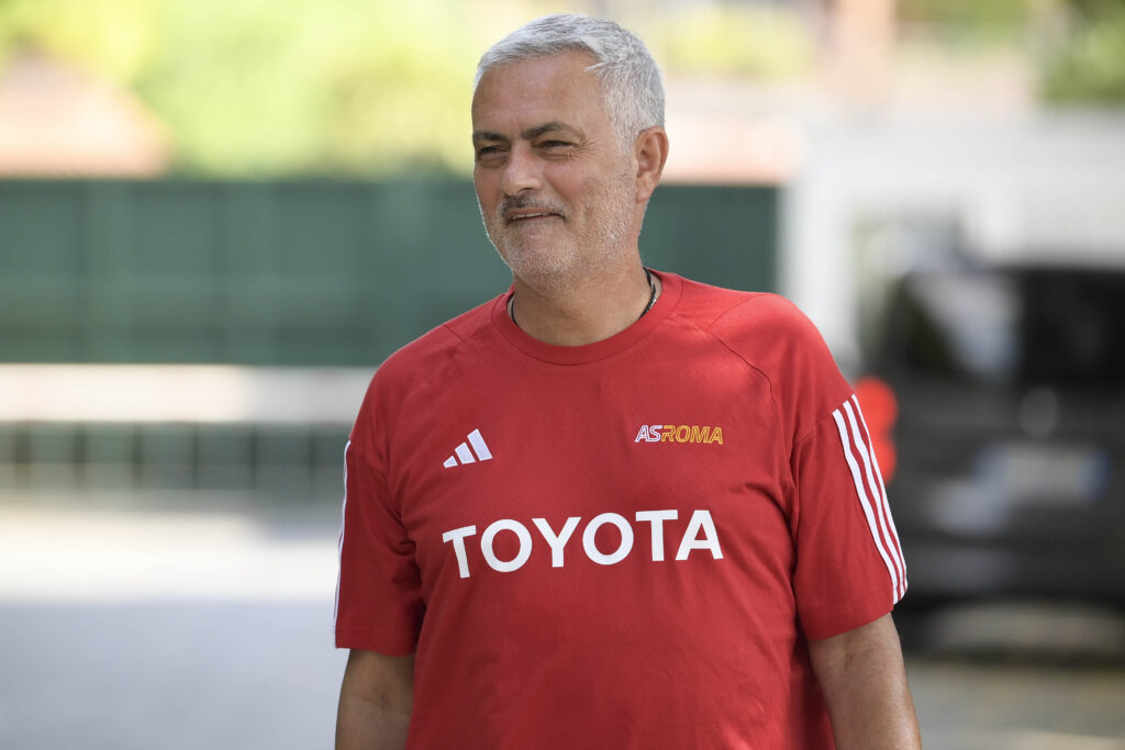 mourinho AS Roma Training Session