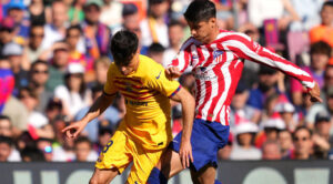 Morata FC Barcelona v Atletico de Madrid - LaLiga Santander