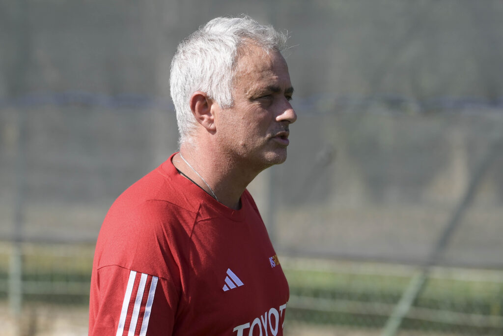 Mourinho AS Roma Training Session