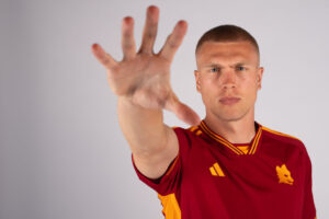 Krisetensen AS Roma Unveil New Signing Rasmus Kristensen