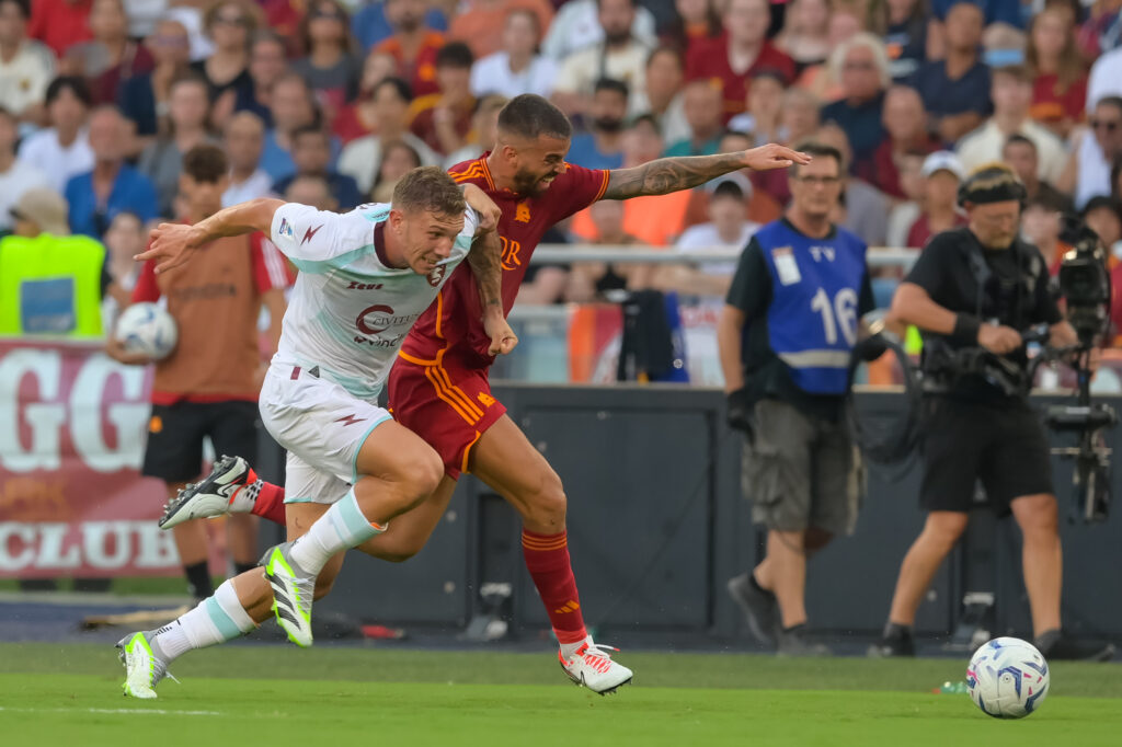 Spinazzola AS Roma v US Salernitana - Serie A TIM