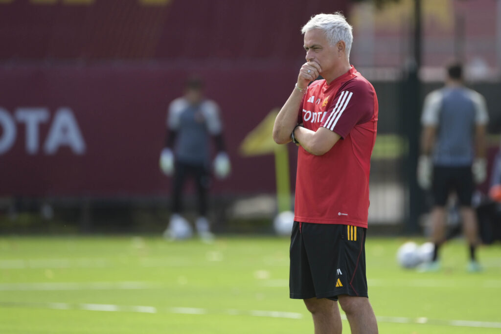 mourinho AS Roma Training Session