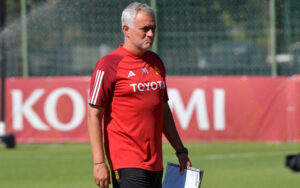 Mourinho As Roma Training Session