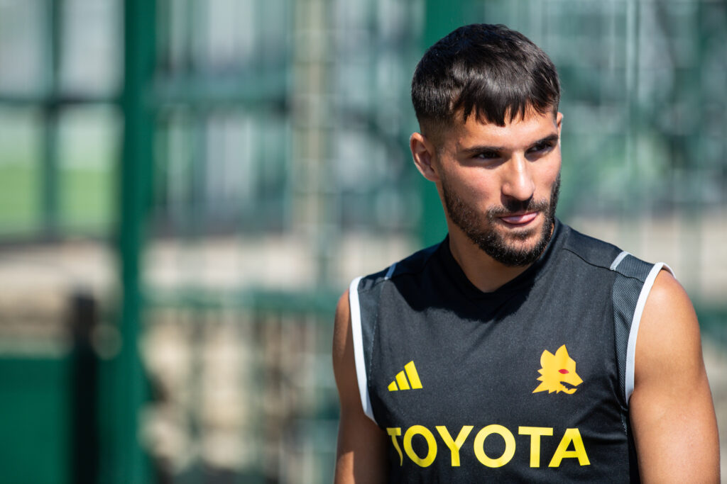 aouar As Roma Training Session